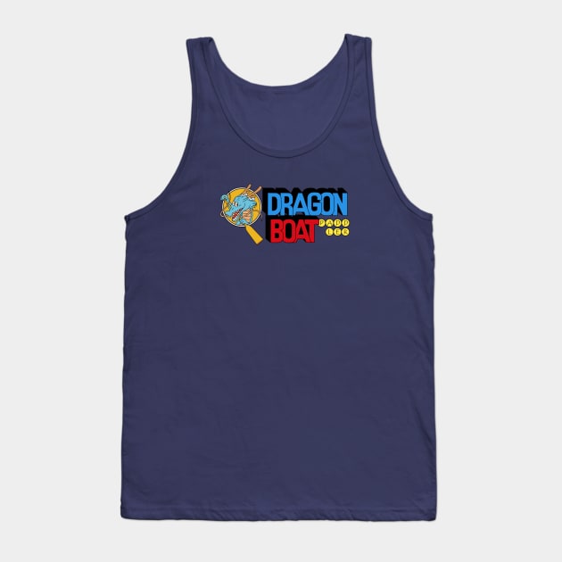 Dragon Boat Paddler Tank Top by Batang 90s Art